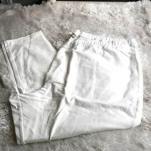 WOMAN WITHIN Plus Size White Leggings